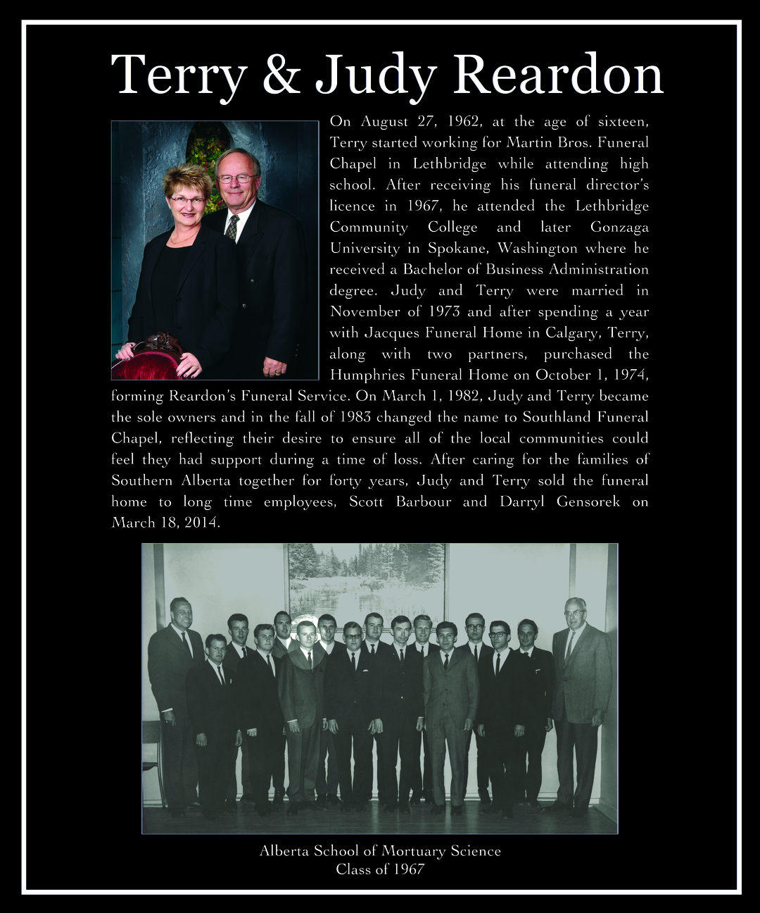 Southland Funeral Chapel Taber, Alberta Taber’s Funeral Directors